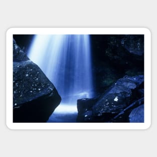 Blue Falls Sticker